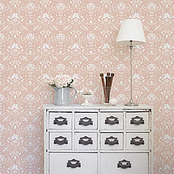 Galerie Wallcoverings Product Code 14027 - Ekbacka Wallpaper Collection - Pink Colours - Niki Design