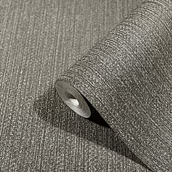 Galerie Wallcoverings Product Code 32739 - The New Textures Wallpaper Collection - Anthracite Colours - Vertical Weave  Design