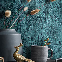 Galerie Wallcoverings Product Code 34278 - The New Textures Wallpaper Collection - Green  Blue Colours - Structure Design