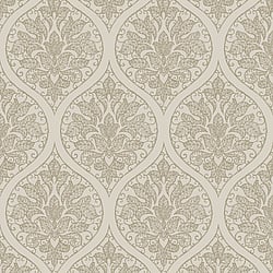 Galerie Wallcoverings Product Code 7003 - Emporium Wallpaper Collection - Cream Gold Colours - Emporium Ogee Design