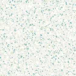 Galerie Wallcoverings Product Code 7373 - Evergreen Wallpaper Collection - Aqua Mica Colours - Terrazzo Design