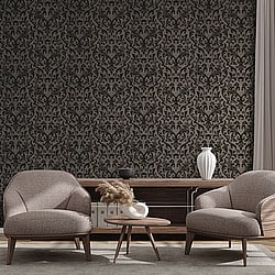 Galerie Wallcoverings Product Code 81253 - Urban Classics Wallpaper Collection -  Mayfair / Loft Damask Flock Design