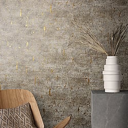 Galerie Wallcoverings Product Code 99125 - Natural Opulence Wallpaper Collection - Brown, Grey Colours - Cork Design