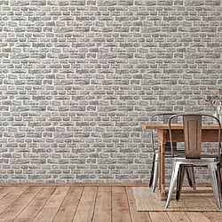 Galerie Wallcoverings Product Code BB51122 - The Bricks And More Wallpaper Collection - Beige Multi-Colour Grey Colours - Stone Symphony Motif Design