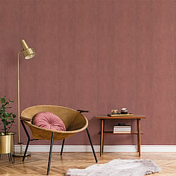 Galerie Wallcoverings Product Code BL22708 - Botanica Wallpaper Collection - Red Colours - Small Weave Plain Design