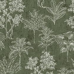 Galerie Wallcoverings Product Code DWP0361-01 - Zen Wallpaper Collection -  Floating Foliage Design