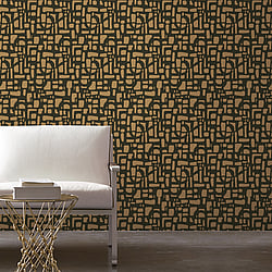 Galerie Wallcoverings Product Code DWP0364-04 - Zen Wallpaper Collection -  Chunky Geo Design