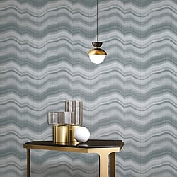 Galerie Wallcoverings Product Code DWP0367-04 - Zen Wallpaper Collection -  Cloudy Stripe Design