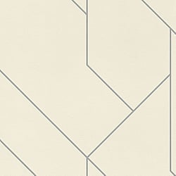 Galerie Wallcoverings Product Code EX31006 - Exposed Wallpaper Collection - White Silver Colours - Structural Geometric Design