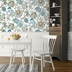 Galerie Wallcoverings Product Code FC60406 - French Country Wallpaper Collection - Verde Colours -  Bernadette Design