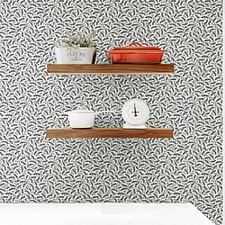 Galerie Wallcoverings Product Code FC62200 - French Country Wallpaper Collection - French Black Colours - Cossette Design