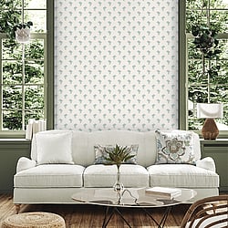 Galerie Wallcoverings Product Code FC62606F - French Country Wallpaper Collection - Verde Colours -  Bernadette Linen Design