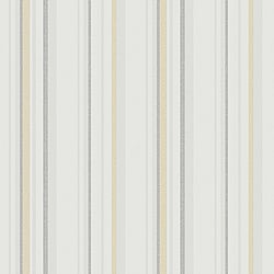 Galerie Wallcoverings Product Code G34109 - Vintage Damasks Wallpaper Collection - Grey Yellow Colours - Multi Stripe Design