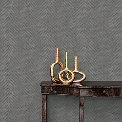 Galerie Wallcoverings Product Code G68022 - Utopia Wallpaper Collection -  Herringbone Weave Design