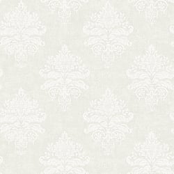 Galerie Wallcoverings Product Code G68672 - Palazzo 2 Wallpaper Collection - White Colours - Medallion Damask Design