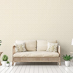 Galerie Wallcoverings Product Code G78289 - Bazaar Wallpaper Collection - Beige Colours - Block Print Design