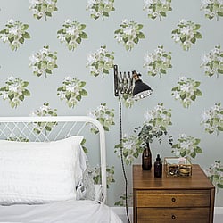 Galerie Wallcoverings Product Code G78497 - Secret Garden Wallpaper Collection -  Classic Bouquet Design