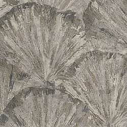 Galerie Wallcoverings Product Code HZ62037 - Horizon Wallpaper Collection - Beige Brown Metallic Colours - Wide Fan Design