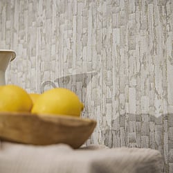Galerie Wallcoverings Product Code HZ62069 - Horizon Wallpaper Collection - Grey Metallic Colours - Mediterranean Charm Design