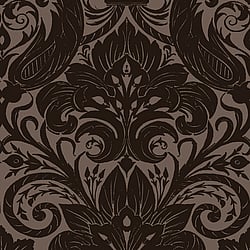 Galerie Wallcoverings Product Code LB25168 - Llewelyn-Bowen - Off The Wall Wallpaper Collection -  Damask Sauvage Design