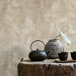 Galerie Wallcoverings Product Code TA25002 - Shades Of Colour Wallpaper Collection - stone grey Colours - Textile Plain Design