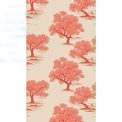 Galerie Wallcoverings Product Code WH45242M - Welcome Home Murals Wallpaper Collection - Cream, Pink, Red Colours - The Painted Oak Design