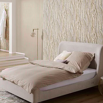 Galerie Wallcoverings Product Code 10149-02 - ELLE Decoration Wallpaper Collection - Gold Silver Cream Colours -  