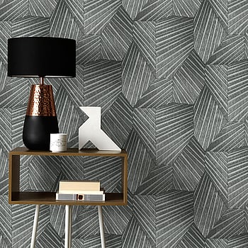 Galerie Wallcoverings Product Code 10152-47 - ELLE Decoration Wallpaper Collection - Black Silver Colours -  