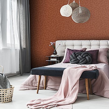 Galerie Wallcoverings Product Code 12024 - Design Wallpaper Collection - Orange Dark Orange Colours -  
