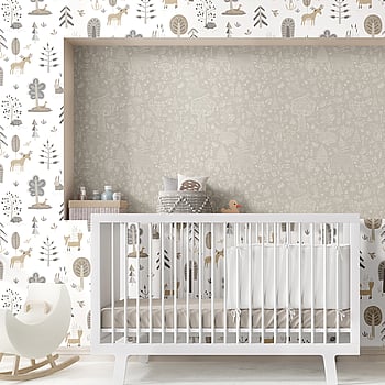Galerie Wallcoverings Product Code 14807 - Little Explorers 2 Wallpaper Collection - Silver Grey Colours -  