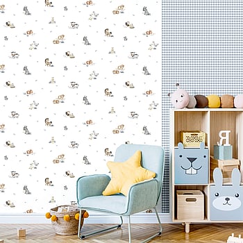 Galerie Wallcoverings Product Code 14846 - Little Explorers 2 Wallpaper Collection - Heavenly Colours -  