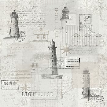 Galerie Wallcoverings Product Code 21024 - Skagen Wallpaper Collection - Cream Dark Grey Colours -  