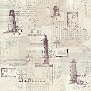 Galerie Wallcoverings Product Code 21027 - Skagen Wallpaper Collection - Cream Purple Colours -  