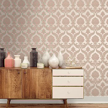 Galerie Wallcoverings Product Code 25724 - Cottage Chic Wallpaper Collection - Pink Colours -  