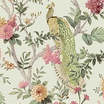 Galerie Wallcoverings Product Code 25755 - Cottage Chic Wallpaper Collection - Pink Green Colours -  