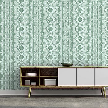 Galerie Wallcoverings Product Code 26787 - Crafted Wallpaper Collection - Green White Colours -  