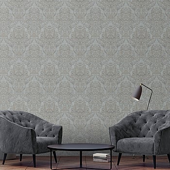 Galerie Wallcoverings Product Code 32605 - The New Design Book Wallpaper Collection - Grey Gold Colours -  