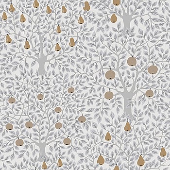 Galerie Wallcoverings Product Code 33012 - Apelviken 2 Wallpaper Collection - White Grey Gold Colours -  