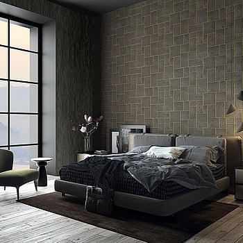 Galerie Wallcoverings Product Code 33223 - Natural Opulence Wallpaper Collection - Black Colours -  