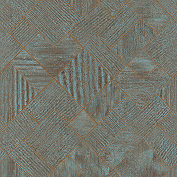 Galerie Wallcoverings Product Code 35512 - Odyssey Wallpaper Collection - Blue Copper Colours -  