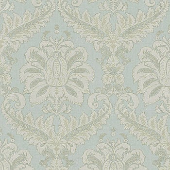 Galerie Wallcoverings Product Code 35923 - Ornamenta Wallpaper Collection - Blue Cream Colours -  