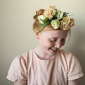 Galerie Wallcoverings Product Code 51014 - Blomstermala Wallpaper Collection - Lime Green Colours -  