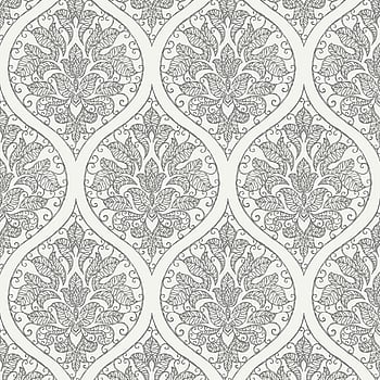 Galerie Wallcoverings Product Code 7002 - Emporium Wallpaper Collection - Cream Silver Colours -  