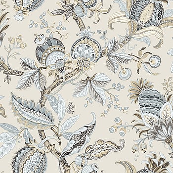 Galerie Wallcoverings Product Code 84039 - Cottage Chic Wallpaper Collection - Black Colours -  