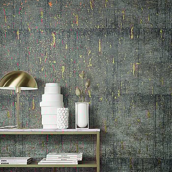 Galerie Wallcoverings Product Code 95026 - Natural Opulence Wallpaper Collection - Anthracite Colours -  