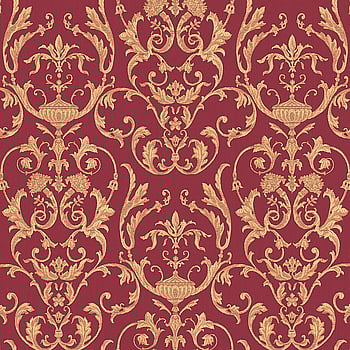 Galerie Wallcoverings Product Code 95505 - Ornamenta 2 Wallpaper Collection - Red Gold Colours -  