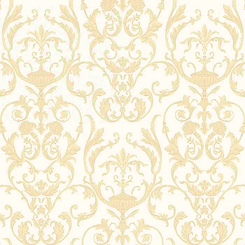 Galerie Wallcoverings Product Code 95514 - Ornamenta 2 Wallpaper Collection - White Gold Colours -  