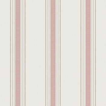 Galerie Wallcoverings Product Code 9810-5 - Essential Stripes Wallpaper Collection - Burgundy Pink Colours -  