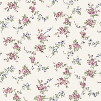 Galerie Wallcoverings Product Code AF37707 - Abby Rose 4 Wallpaper Collection - Plum Grey Blue Colours -  