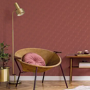 Galerie Wallcoverings Product Code BO23061 - Luxe Wallpaper Collection - Red Colours -  